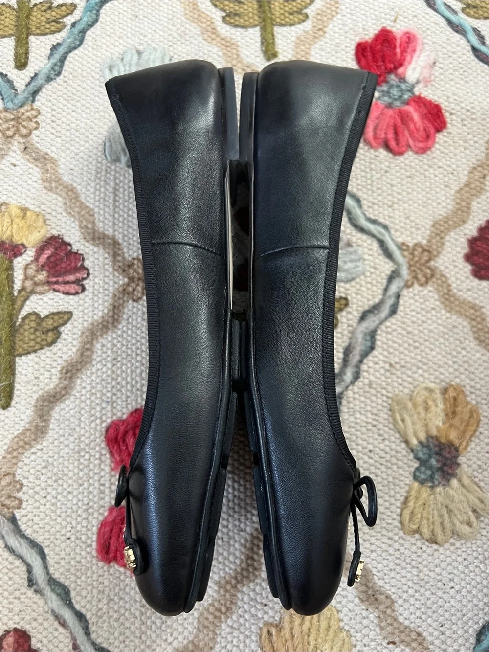 Tory Burch Leather Ballet Flats  Size 9
